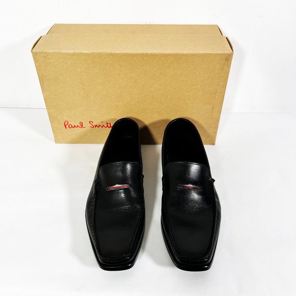 ❤️SOLD❤️Paul Smith Mens Black Leather Jasper S2XD Dress Shoes Size 8 - Picture 2 of 12
